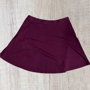 Gap wine skirt